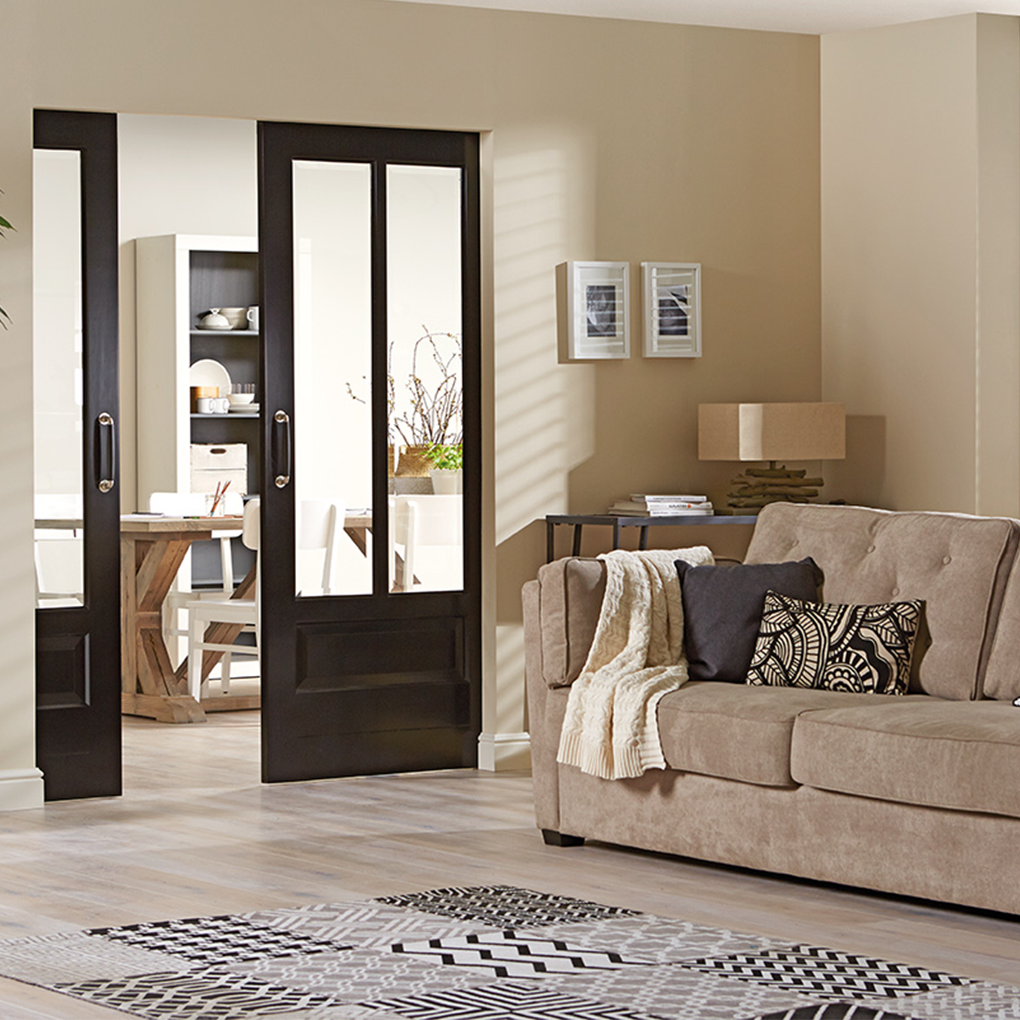 Binnendeur Austria Colour Lux Plus Rouen met geplaatst Satijn Facetglas